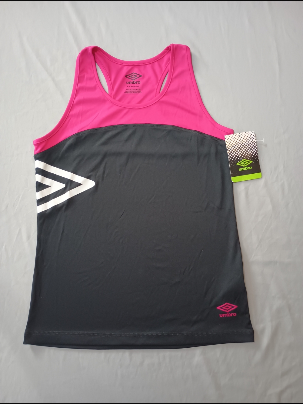 Umbro Girls' Youth Active Racerback Shirt